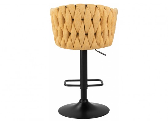 Барный стул 9690-LM Leon желтый / черный в Кургане
