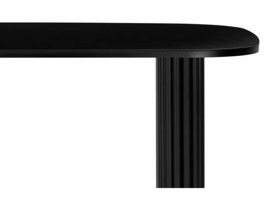 Деревянный стол Бавария B 180 х 90 черная пленка шагрень / черный в Кургане