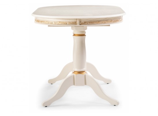 Деревянный стол Джил крем / золотая патина в Кургане