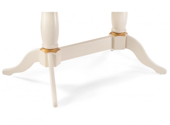 Деревянный стол Джил крем / золотая патина в Кургане