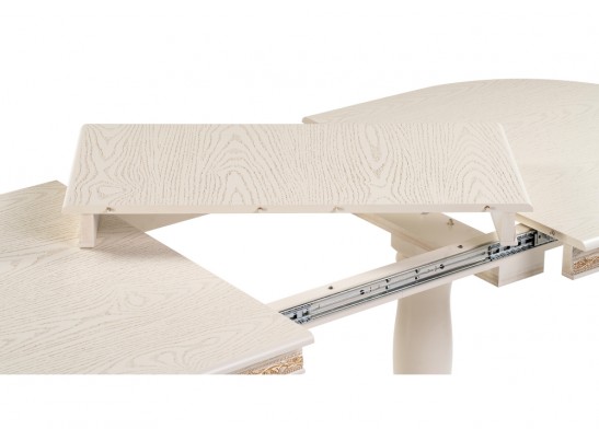 Деревянный стол Джил крем / золотая патина в Кургане