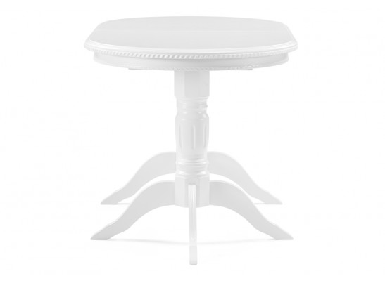 Деревянный стол Эритрин 140(180)х80х77 белый / белый в Кургане