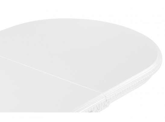 Деревянный стол Эритрин 140(180)х80х77 белый / белый в Кургане