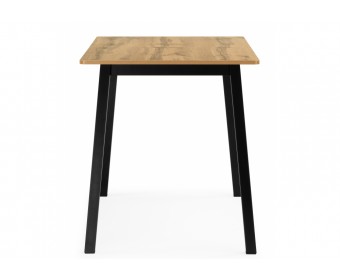 Деревянный стол Марион 110(140) x 68 дуб вотан / черный