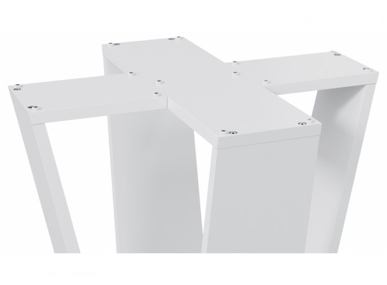 Деревянный стол Райнер белый / дуб крафт золотой в Кургане