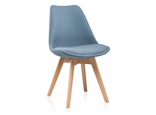 Деревянный стул Bonuss light blue в Кургане