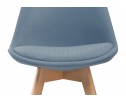 Деревянный стул Bonuss light blue в Кургане