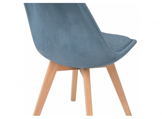 Деревянный стул Bonuss light blue в Кургане