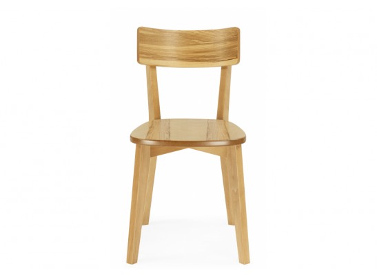 Деревянный стул Линда жесткое сидение дуб / вивид дуб в Кургане