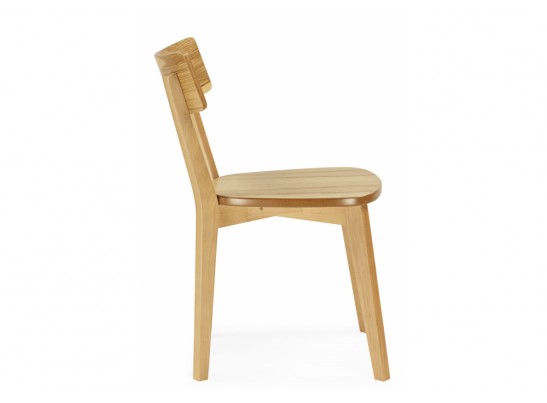 Деревянный стул Линда жесткое сидение дуб / вивид дуб в Кургане