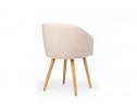 Деревянный стул Монер 360 бежевый (glory 03) / светлое дерево в Кургане