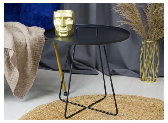 Журнальный столик Sheffilton SHT-CT42 черный муар в Кургане