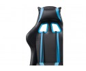 Компьютерное кресло Blok light blue / black в Кургане