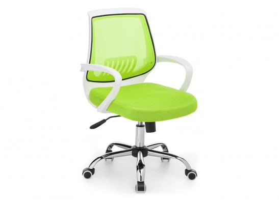 Компьютерное кресло Ergoplus белое / зеленое в Кургане