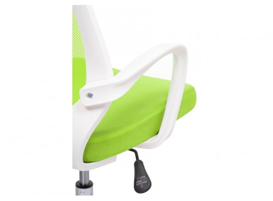 Компьютерное кресло Ergoplus белое / зеленое в Кургане