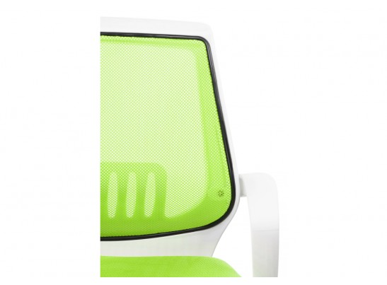Компьютерное кресло Ergoplus белое / зеленое в Кургане