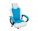Компьютерное кресло Kadis светло-синее / белое в Кургане
