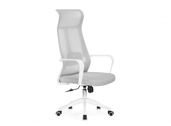 Компьютерное кресло Tilda light gray / white в Кургане