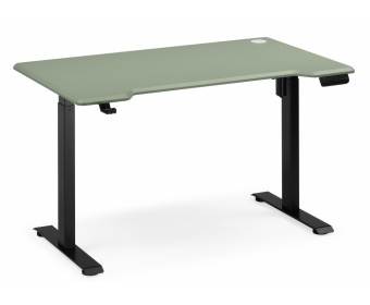 Компьютерный стол Маркос 120х75 зеленый / черный