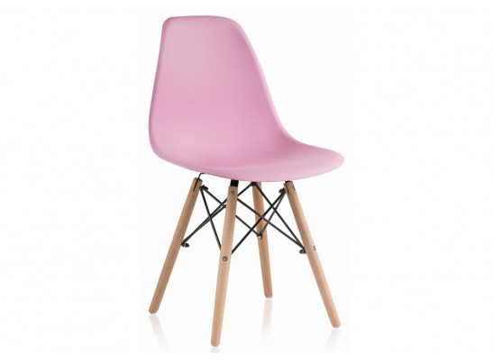 Пластиковый стул Eames PC-015 light pink в Кургане