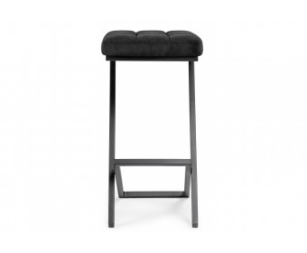 Полубарный стул Амаури катания блэк / черный матовый