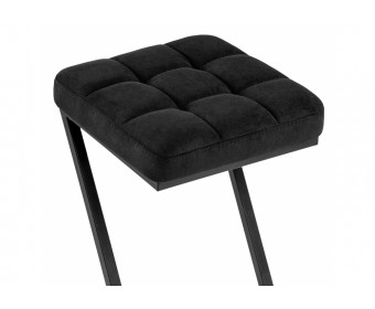 Полубарный стул Амаури катания блэк / черный матовый