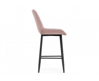 Полубарный стул Баодин К Б/К розовый / черный