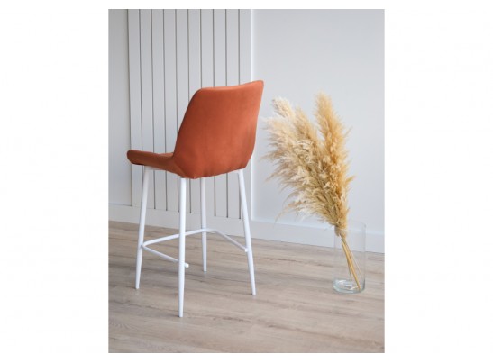 Полубарный стул Челси терракотовый (zd 432) / белый в Кургане