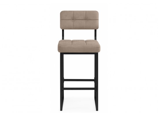 Полубарный стул Ларс selfie mocco / черный в Кургане