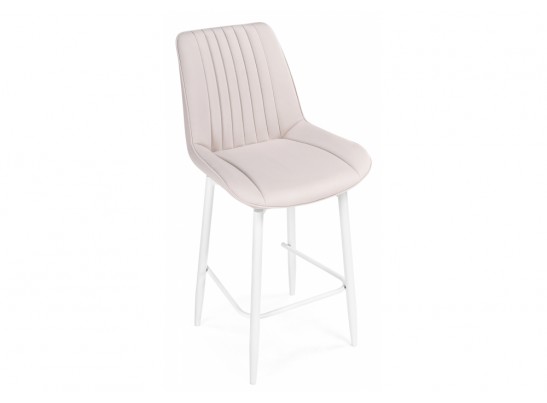 Полубарный стул Седа К крутящийся молочный / белый в Кургане