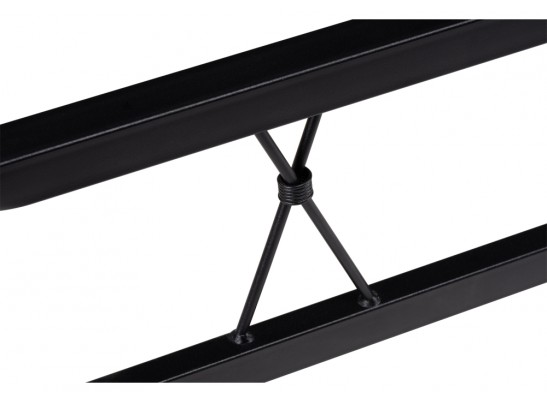 Полутораспальная кровать Иоханна 18 120х200 черная в Кургане