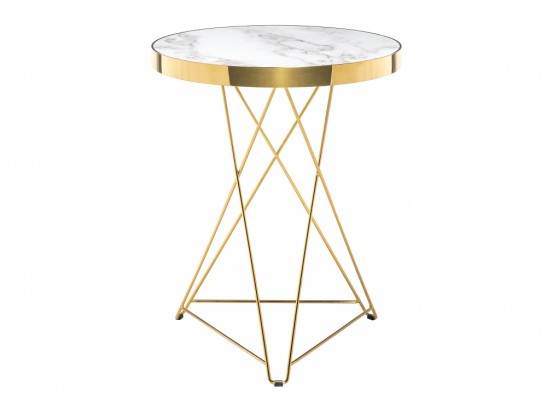 Стол Milena 60х76 white / gold в Кургане