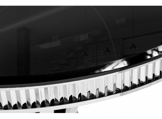 Стол на тумбе Grande 130х76 черный в Кургане