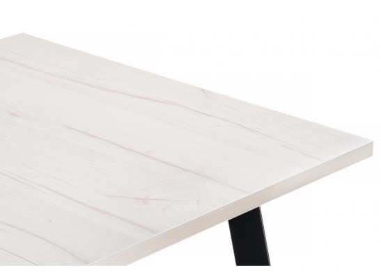 Стол раскладной Колон Лофт 120(160)х75х75 25 мм юта / матовый черный в Кургане