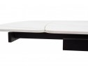 Стол Rivoli matt white marble sintered stone / black в Кургане