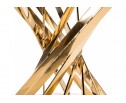 Стол Twist 130х74 gold / black в Кургане