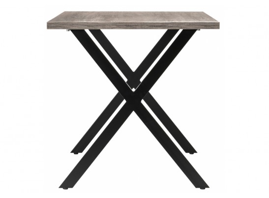 Стол Вик дуб рошелье / черный матовый в Кургане