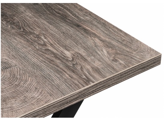 Стол Вик дуб рошелье / черный матовый в Кургане