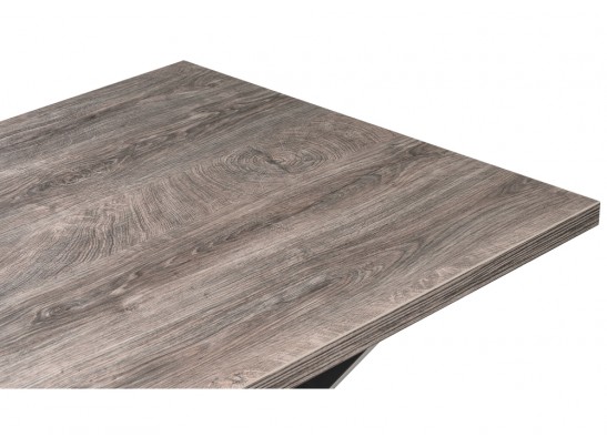 Стол Вик дуб рошелье / черный матовый в Кургане