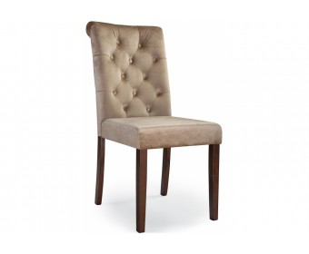 Стул Amelia dark walnut / fabric beige