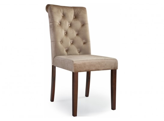 Стул Amelia dark walnut / fabric beige в Кургане