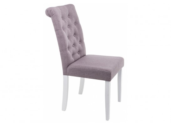 Стул Amelia white / fabric fog в Кургане