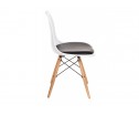 Стул Eames PC-011 белый / черный в Кургане