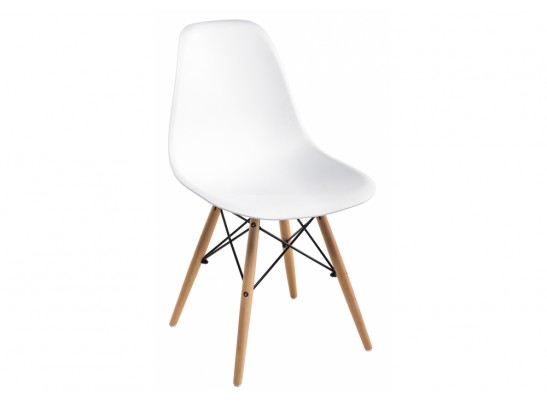 Стул Eames PC-015 белый в Кургане