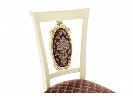 Стул Лино патина золото / шоколад в Кургане