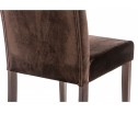 Стул Menson dark walnut / fabric brown в Кургане