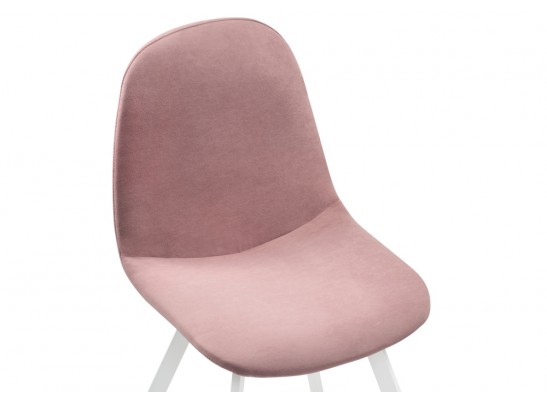 Стул на металлокаркасе Агот пыльно-розовый / белый в Кургане