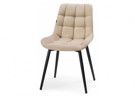 Стул на металлокаркасе Алст черный / velutto 05 в Кургане