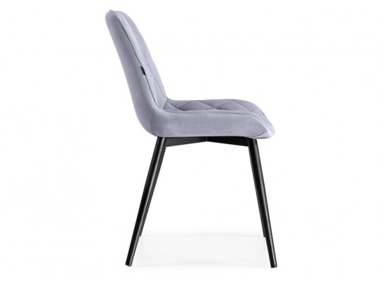 Стул на металлокаркасе Баодин черный / velutto 49 в Кургане