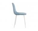 Стул на металлокаркасе Capri blue / white в Кургане
